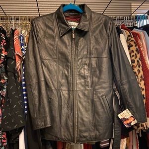Woman’s leather jacket